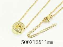 HY Wholesale Stainless Steel 316L Jewelry Popular Necklaces-HY54N0665MG