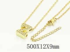 HY Wholesale Stainless Steel 316L Jewelry Popular Necklaces-HY54N0684MZ