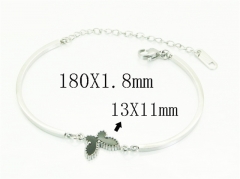 HY Wholesale Bracelets 316L Stainless Steel Jewelry Bracelets-HY19B1312OR