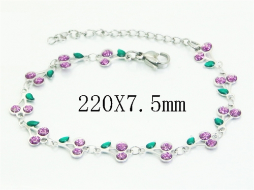 HY Wholesale Bracelets 316L Stainless Steel Jewelry Bracelets-HY39BN0950KU