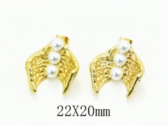 HY Wholesale Earrings 316L Stainless Steel Earrings Jewelry-HY13E0007OO