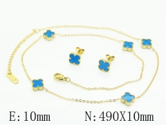 HY Wholesale Jewelry Set 316L Stainless Steel jewelry Set Fashion Jewelry-HY32S0173HIR