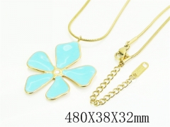 HY Wholesale Stainless Steel 316L Jewelry Popular Necklaces-HY80N0960XOL