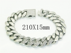 HY Wholesale Bracelets 316L Stainless Steel Jewelry Bracelets-HY13B0068KLM