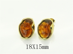 HY Wholesale Earrings 316L Stainless Steel Earrings Jewelry-HY80E1336OW