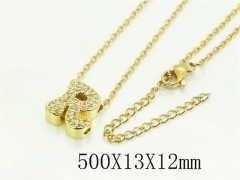 HY Wholesale Stainless Steel 316L Jewelry Popular Necklaces-HY54N0676MR