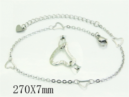 HY Wholesale Anklet Stainless Steel 316L Fashion Jewelry-HY39BN0962AIL