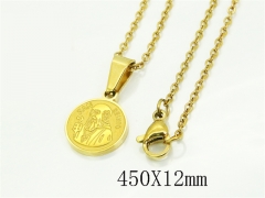 HY Wholesale Stainless Steel 316L Jewelry Popular Necklaces-HY74N0250MC