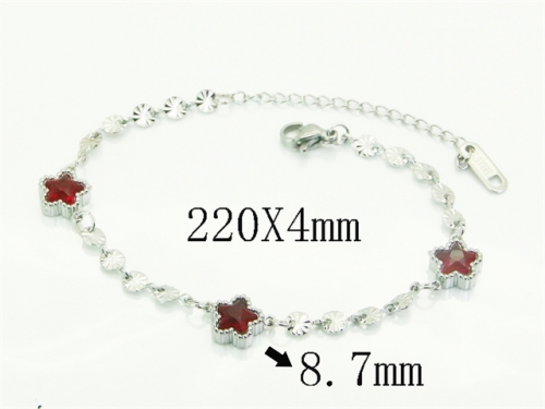 HY Wholesale Bracelets 316L Stainless Steel Jewelry Bracelets-HY19B1289OQ