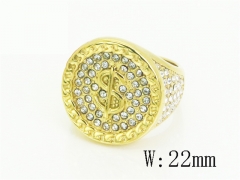 HY Wholesale Rings Jewelry Stainless Steel 316L Rings-HY15R2819HKL