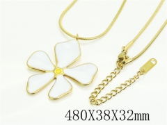 HY Wholesale Stainless Steel 316L Jewelry Popular Necklaces-HY80N0957OL