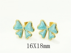 HY Wholesale Earrings 316L Stainless Steel Earrings Jewelry-HY80E1334OE