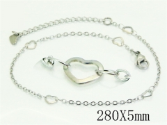 HY Wholesale Anklet Stainless Steel 316L Fashion Jewelry-HY39BN0964RIL