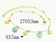 HY Wholesale Anklet Stainless Steel 316L Fashion Jewelry-HY32B1211HHS