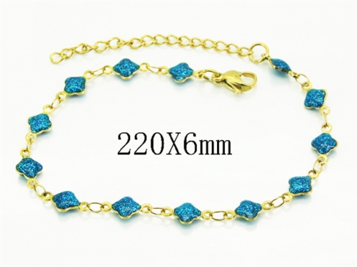 HY Wholesale Bracelets 316L Stainless Steel Jewelry Bracelets-HY62BN0706CJL