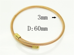 HY Wholesale Bangles Jewelry Stainless Steel 316L Popular Bangle-HY80B1966EML