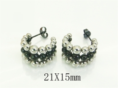 HY Wholesale Earrings 316L Stainless Steel Earrings Jewelry-HY80E1339OD