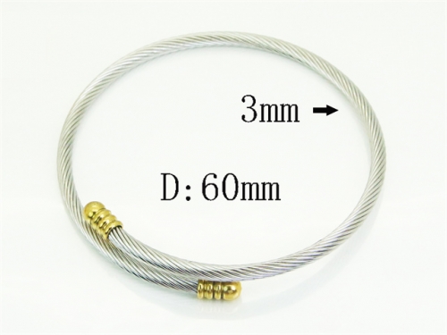 HY Wholesale Bangles Jewelry Stainless Steel 316L Popular Bangle-HY80B1965AML