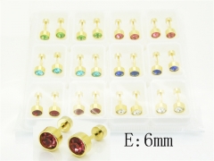 HY Wholesale Earrings 316L Stainless Steel Earrings Jewelry-HY21E0171HOS