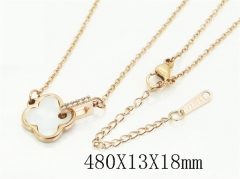 HY Wholesale Stainless Steel 316L Jewelry Popular Necklaces-HY19N0556PF