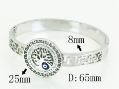 HY Wholesale Bangles Jewelry Stainless Steel 316L Popular Bangle-HY80B2029HEL