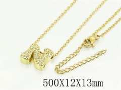 HY Wholesale Stainless Steel 316L Jewelry Popular Necklaces-HY54N0672MU