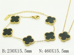 HY Wholesale Stainless Steel 316L Necklaces Bracelets Sets-HY32S0188HNQ