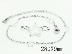 HY Wholesale Anklet Stainless Steel 316L Fashion Jewelry-HY39BN0965QIL