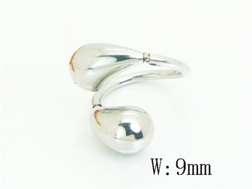 HY Wholesale Rings Jewelry Stainless Steel 316L Rings-HY74R0010NV