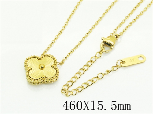 HY Wholesale Stainless Steel 316L Jewelry Popular Necklaces-HY41N0393PL