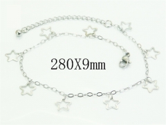 HY Wholesale Anklet Stainless Steel 316L Fashion Jewelry-HY39BN0959CIL