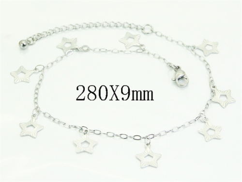 HY Wholesale Anklet Stainless Steel 316L Fashion Jewelry-HY39BN0958CIL