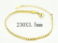 HY Wholesale Bracelets 316L Stainless Steel Jewelry Bracelets-HY02B0072MV