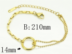 HY Wholesale Bracelets 316L Stainless Steel Jewelry Bracelets-HY02B0074NX