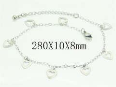 HY Wholesale Anklet Stainless Steel 316L Fashion Jewelry-HY39BN0956BIL