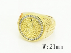 HY Wholesale Rings Jewelry Stainless Steel 316L Rings-HY15R2818HIL