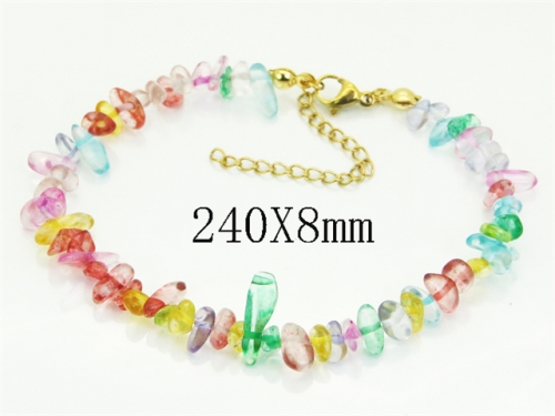 HY Wholesale Bracelets 316L Stainless Steel Jewelry Bracelets-HY02B0084MQ