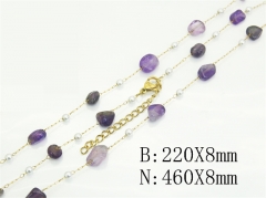 HY Wholesale Stainless Steel 316L Necklaces Bracelets Sets-HY53S0302HK5