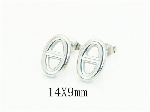 HY Wholesale Earrings 316L Stainless Steel Earrings Jewelry-HY41E0013KW