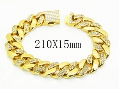 HY Wholesale Bracelets 316L Stainless Steel Jewelry Bracelets-HY13B0075LHE