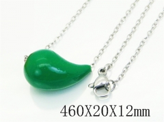 HY Wholesale Stainless Steel 316L Jewelry Popular Necklaces-HY74N0253PO
