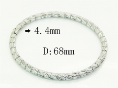 HY Wholesale Bangles Jewelry Stainless Steel 316L Popular Bangle-HY80B2023OL