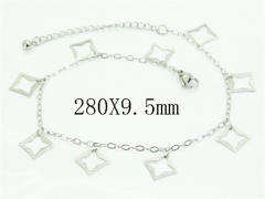 HY Wholesale Anklet Stainless Steel 316L Fashion Jewelry-HY39BN0957VIL