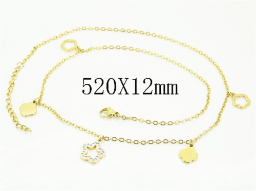 HY Wholesale Stainless Steel 316L Jewelry Popular Necklaces-HY30N0176HHQ