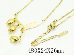 HY Wholesale Stainless Steel 316L Jewelry Popular Necklaces-HY19N0552PX