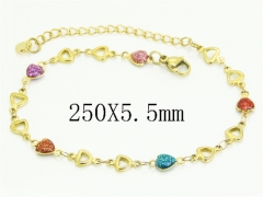 HY Wholesale Bracelets 316L Stainless Steel Jewelry Bracelets-HY39BN0952KB