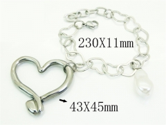 HY Wholesale Bracelets 316L Stainless Steel Jewelry Bracelets-HY21B0646HNE