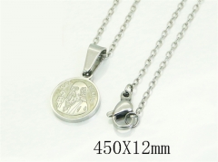 HY Wholesale Stainless Steel 316L Jewelry Popular Necklaces-HY74N0249LR