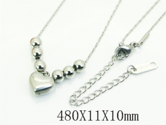 HY Wholesale Stainless Steel 316L Jewelry Popular Necklaces-HY41N0388LL