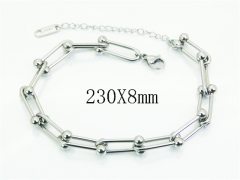 HY Wholesale Bracelets 316L Stainless Steel Jewelry Bracelets-HY41B0195NL